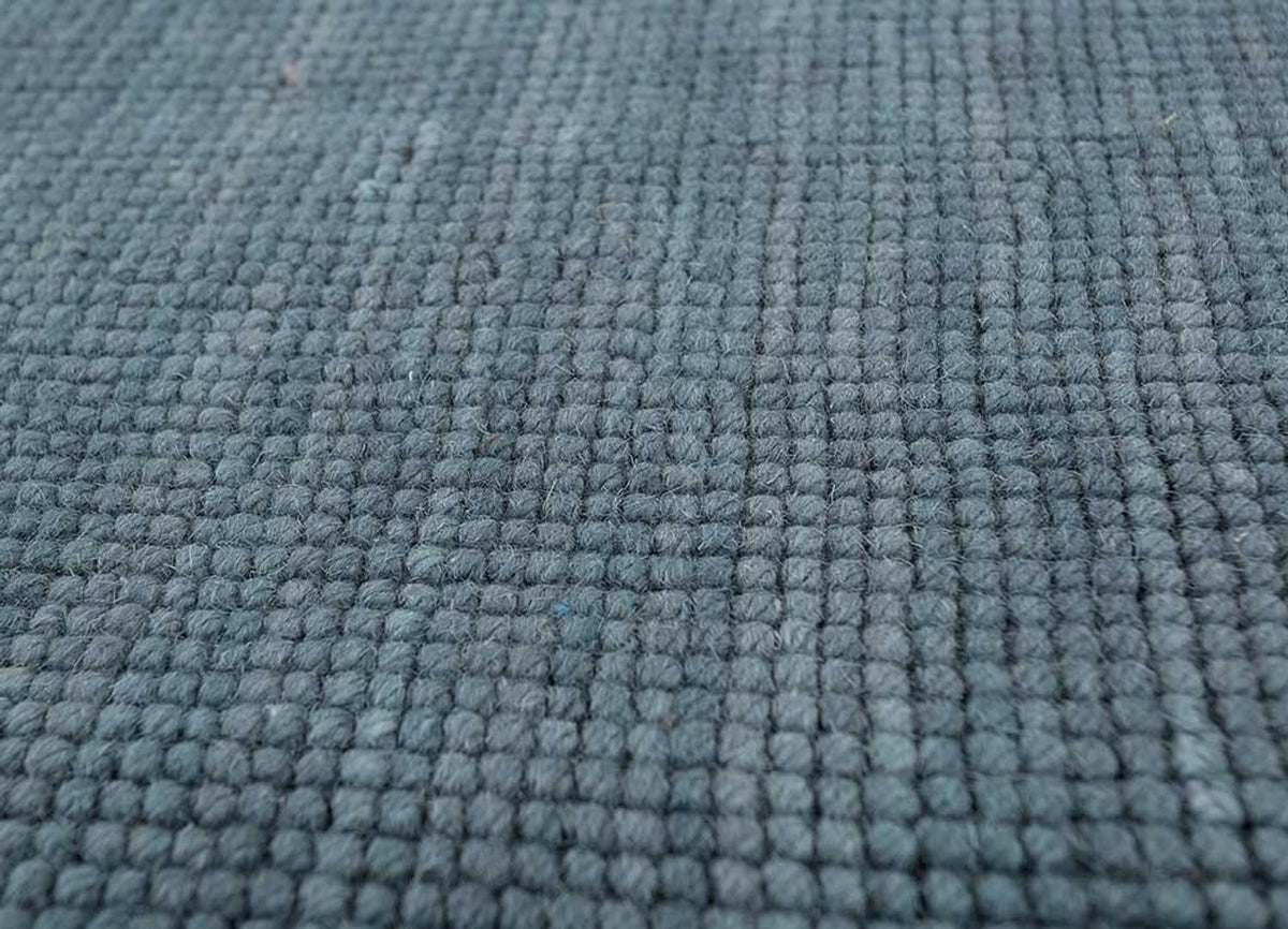 Wool Rug - 300 x 240 cm - sea blue