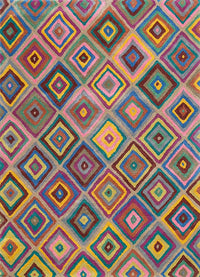 Wool Rug - 165 x 105 cm - gold