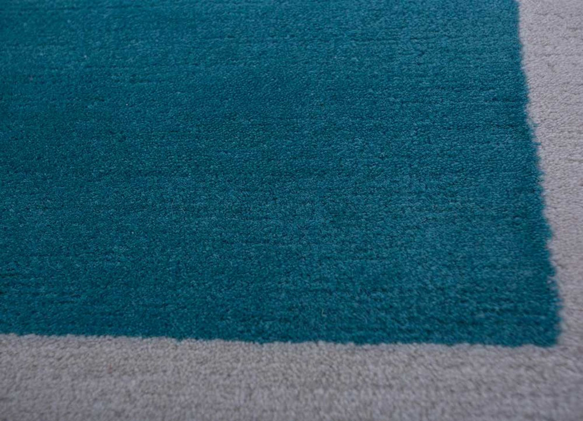 Wool Rug - 270 x 180 cm - dark grey