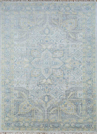 Wool Rug - 270 x 180 cm - light blue