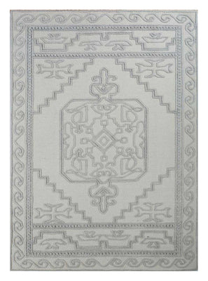 Wool Rug - 270 x 180 cm - cream
