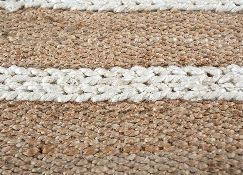 Jute Carpet Rug 180x270cm