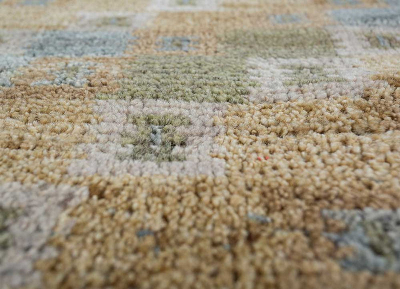 Wool Rug - 270 x 180 cm - orange