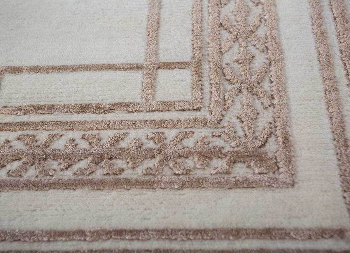 Wool Rug - 270 x 180 cm - light grey