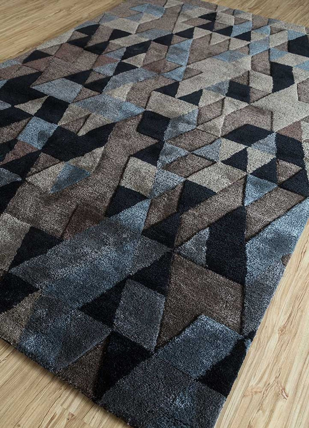 Wool Rug - 240 x 150 cm - anthracite