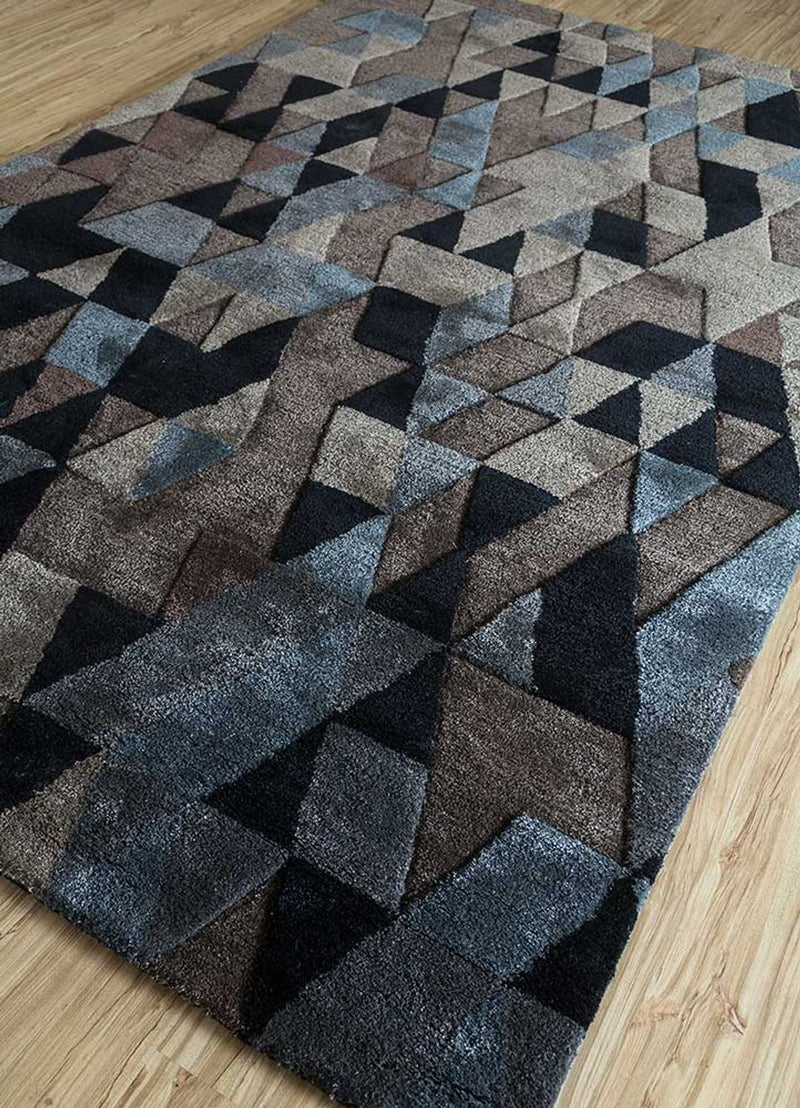 Wool Rug - 240 x 150 cm - anthracite