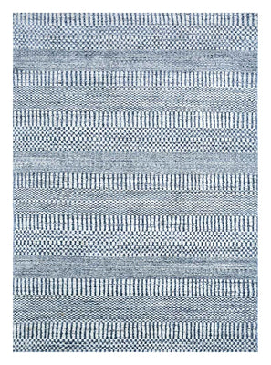 Wool Rug - 270 x 180 cm - blue