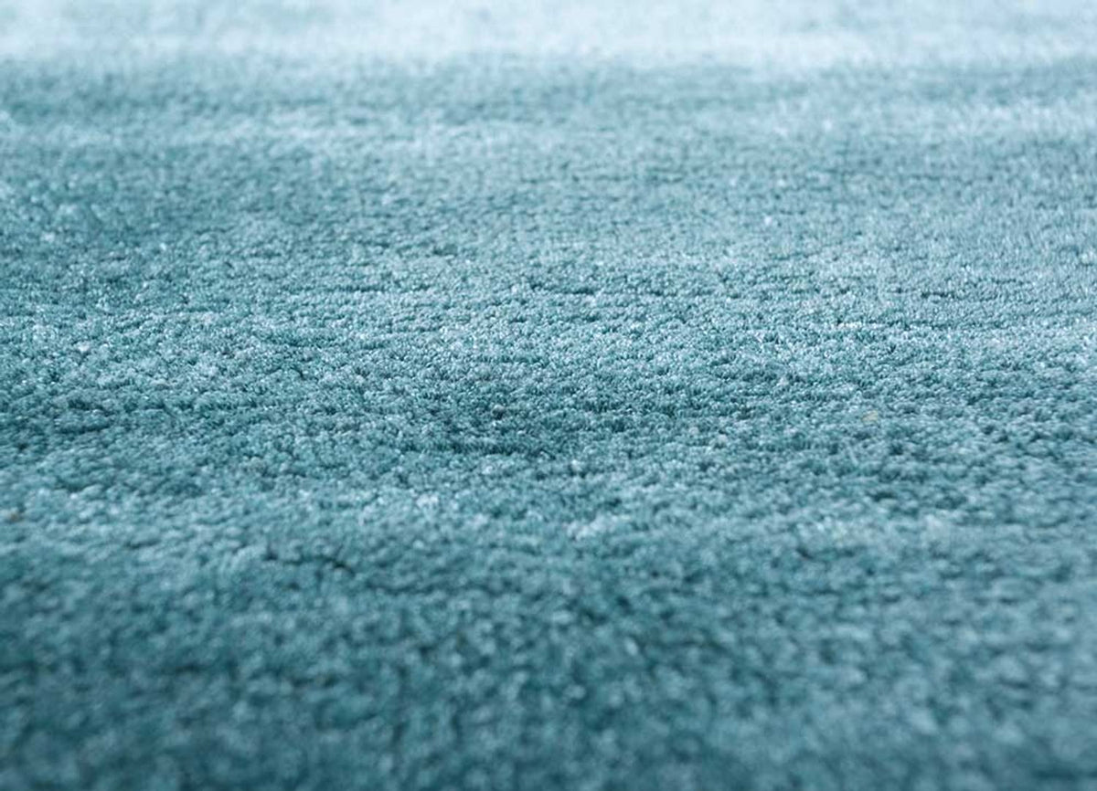Wool Rug - 270 x 180 cm - light blue