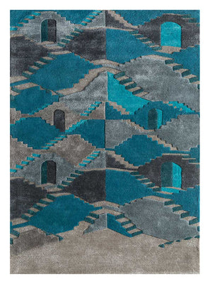 Wool Rug - 240 x 150 cm - multicolored