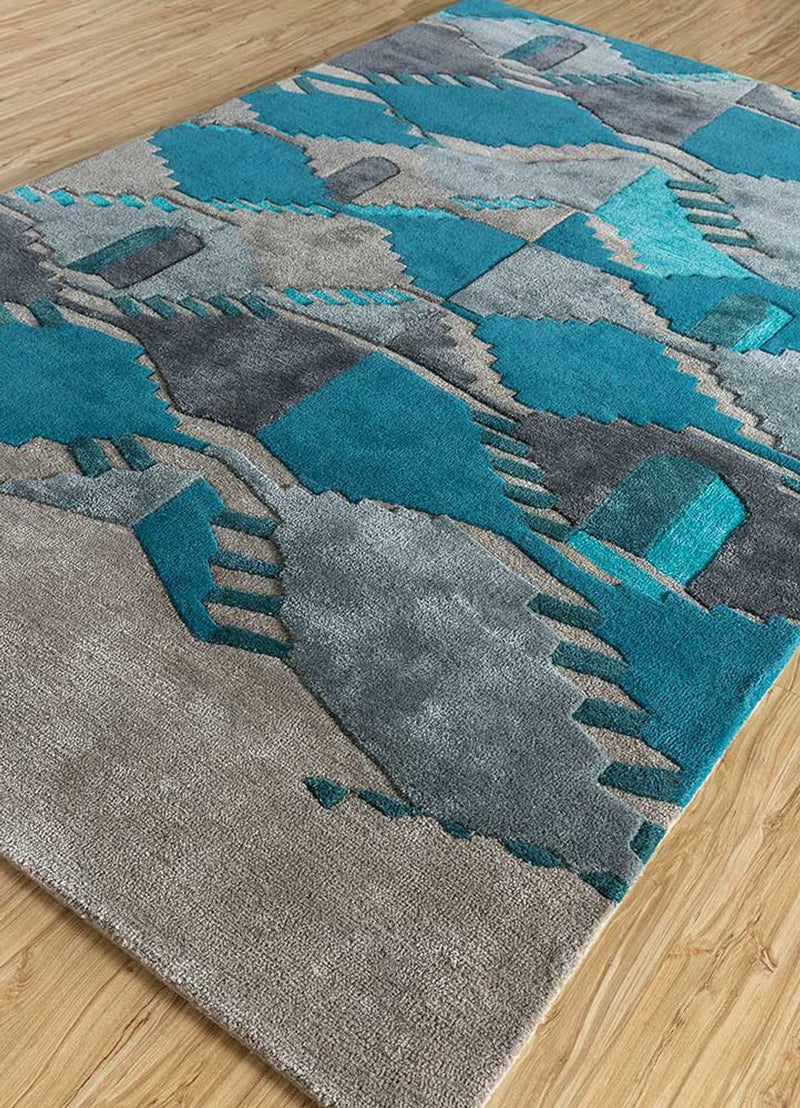 Wool Rug - 240 x 150 cm - multicolored
