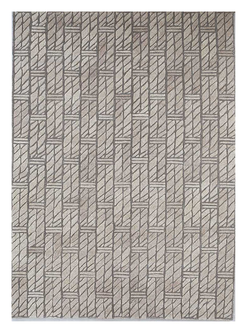 Wool Rug - 240 x 150 cm - dark beige