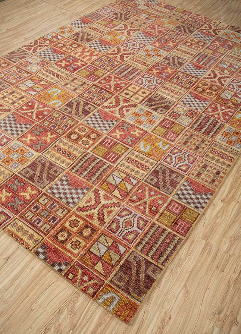 Wool Rug - 270 x 180 cm - multicolored