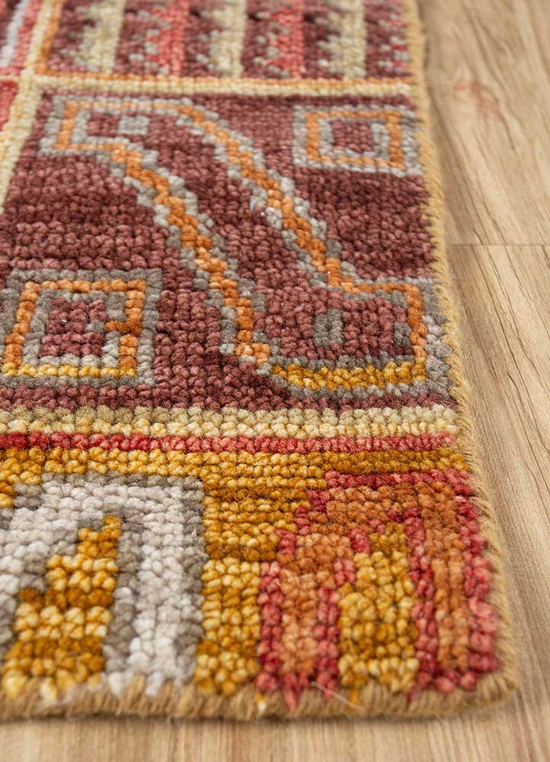 Wool Rug - 270 x 180 cm - multicolored