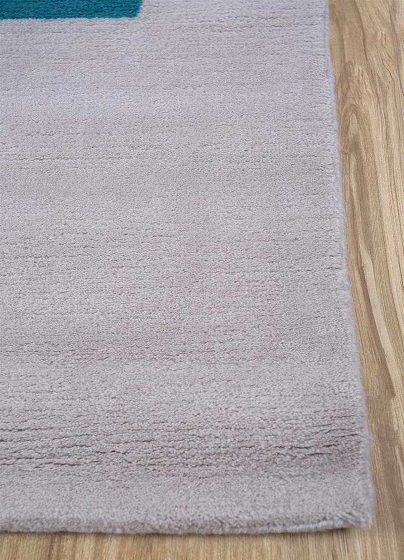 Wool Rug - 240 x 150 cm - dark grey