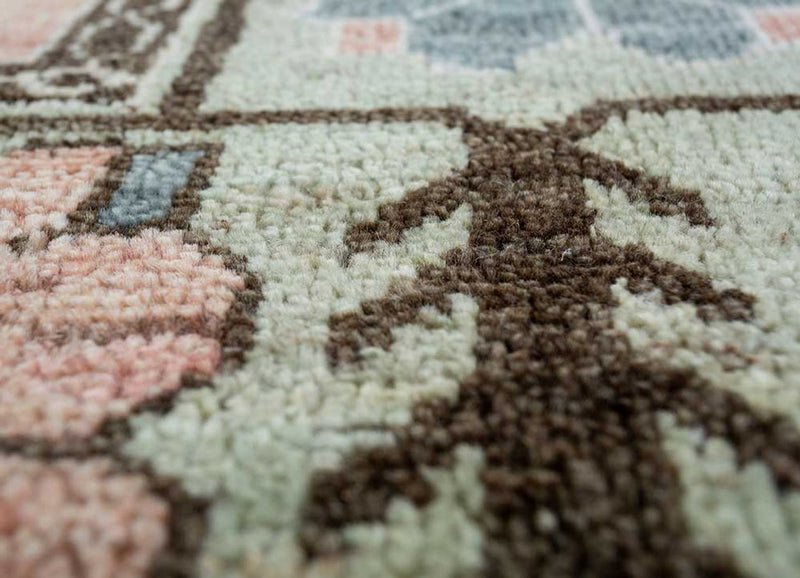 Wool Rug - 300 x 240 cm - salmon