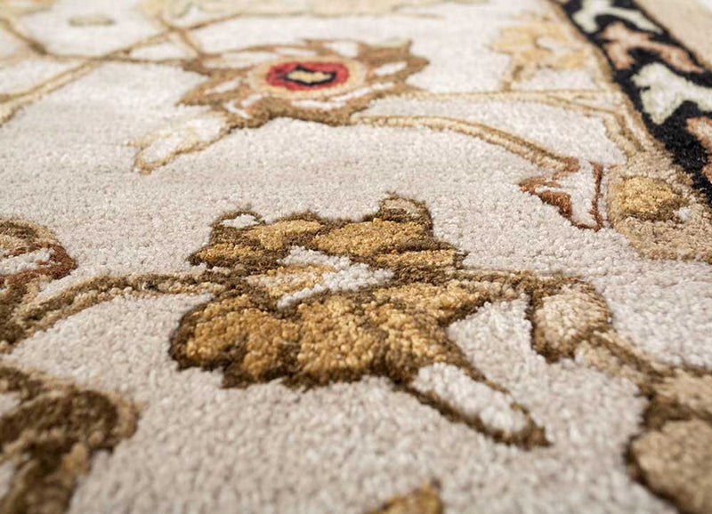 Wool Rug - 270 x 180 cm - cream