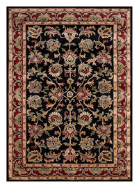 Wool Rug - 270 x 180 cm - dark blue