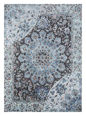 Wool Rug - 300 x 240 cm - sky blue