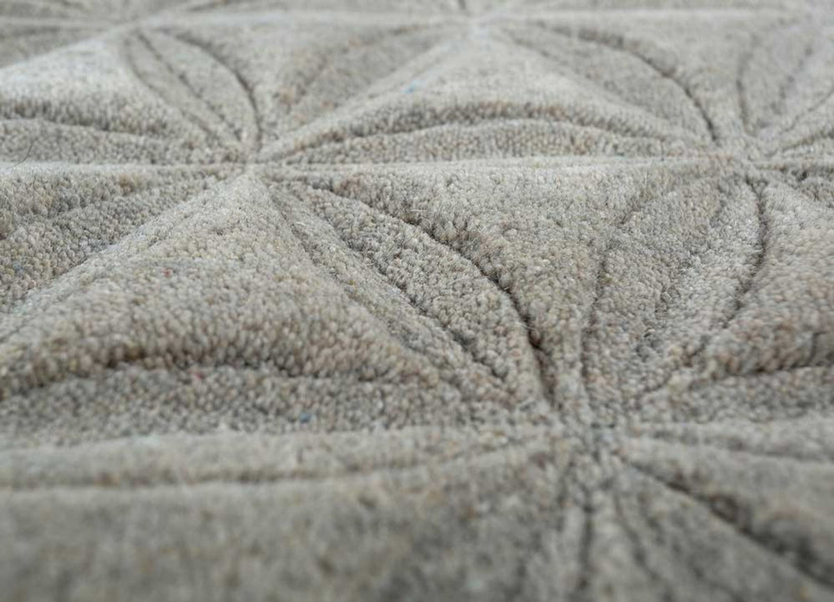 Wool Rug - 270 x 180 cm - beige