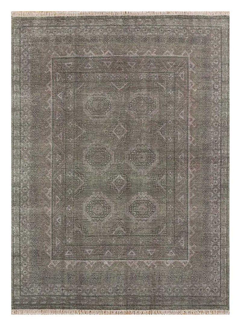 Wool Rug - 300 x 240 cm - grey