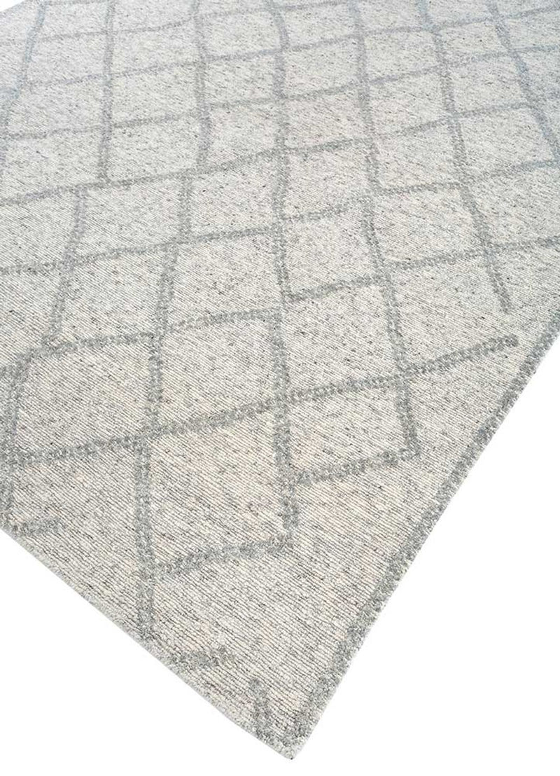 Wool Rug - 300 x 240 cm - silver