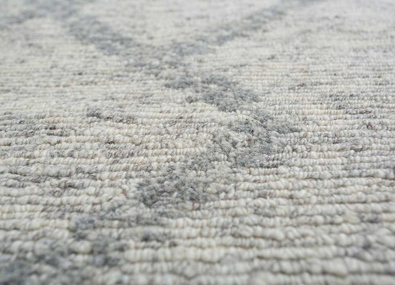 Wool Rug - 300 x 240 cm - silver