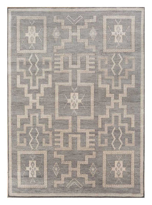 Wool Rug - 300 x 240 cm - light grey