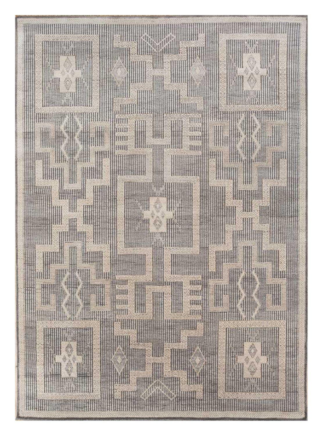 Wool Rug - 300 x 240 cm - light grey
