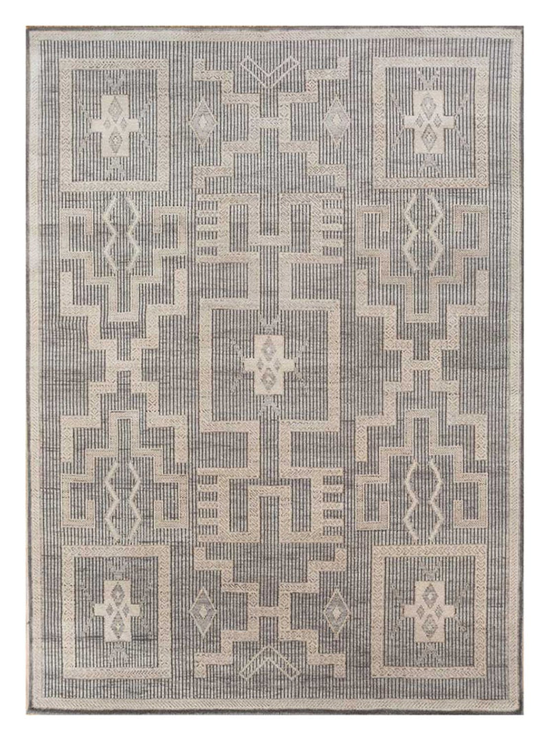 Wool Rug - 300 x 240 cm - light grey