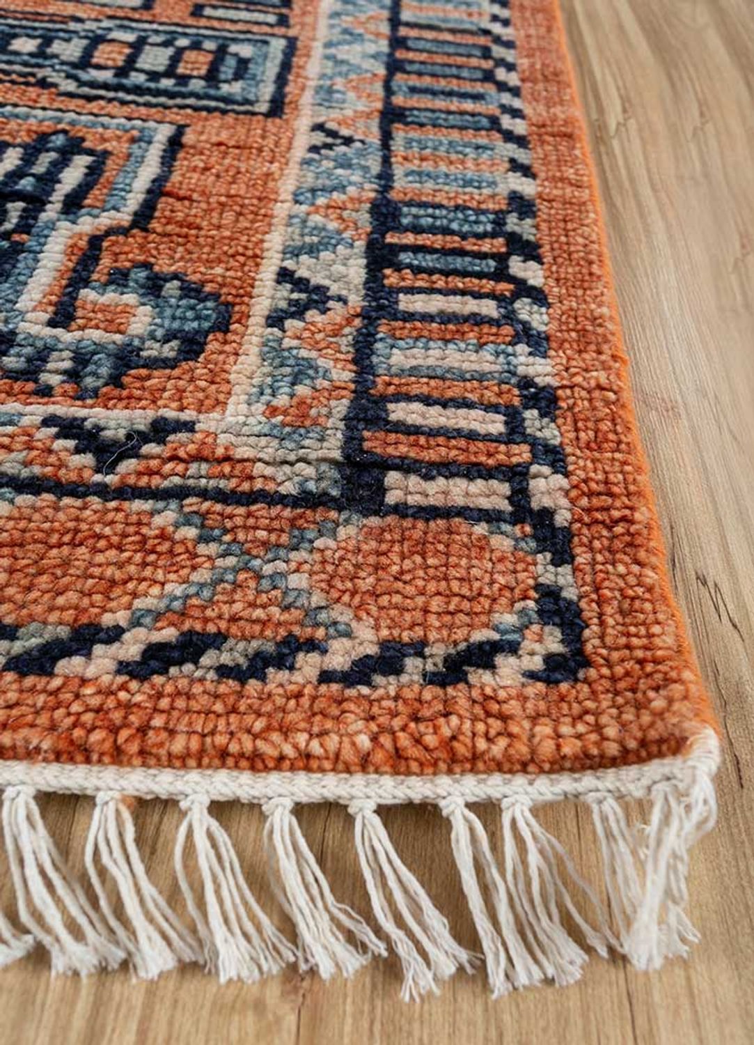 Wool Rug - 300 x 240 cm - light red