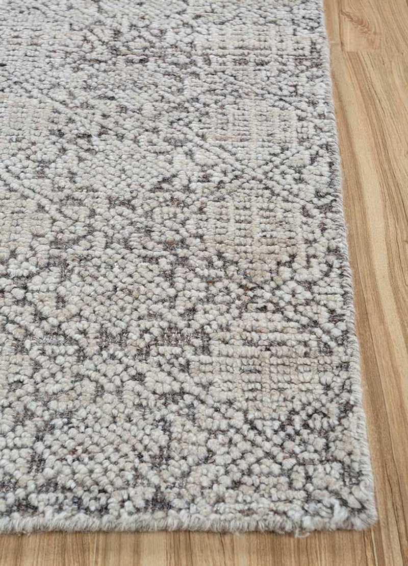 Wool Rug - 300 x 240 cm - light grey