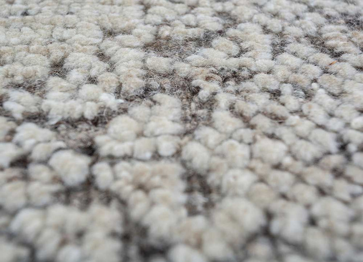 Wool Rug - 300 x 240 cm - light grey