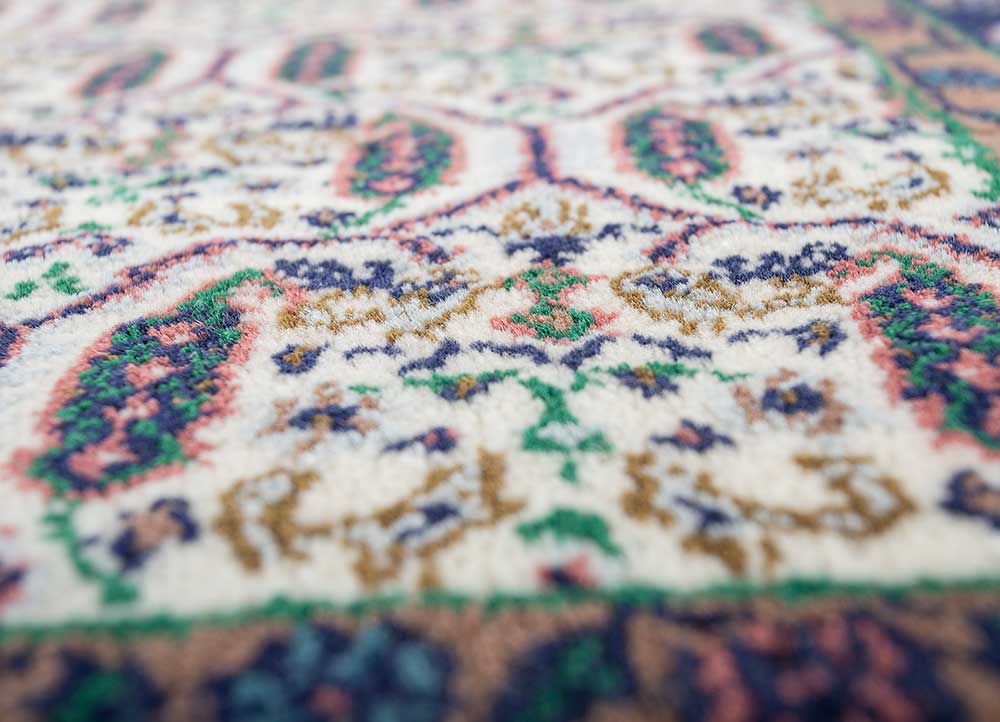 Wool Rug - 210 x 150 cm - cream