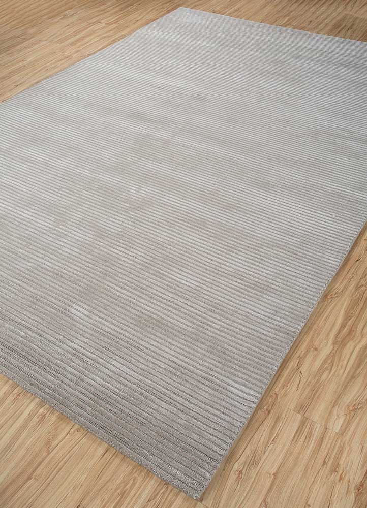 Wool Rug - 270 x 180 cm - light grey