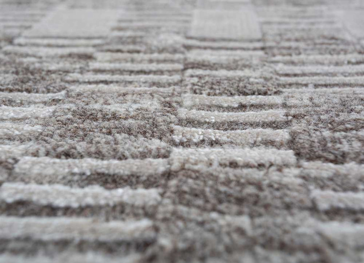 Wool Rug - 300 x 240 cm - taupe