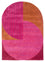 Wool Rug other shape  - 270 x 180 cm - rose