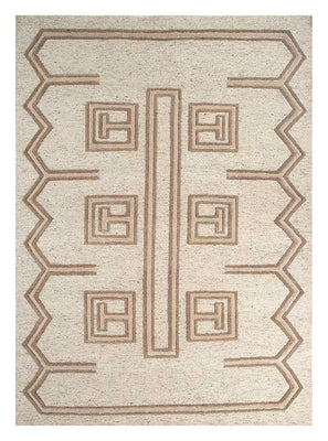 Wool Rug - 300 x 240 cm - cream