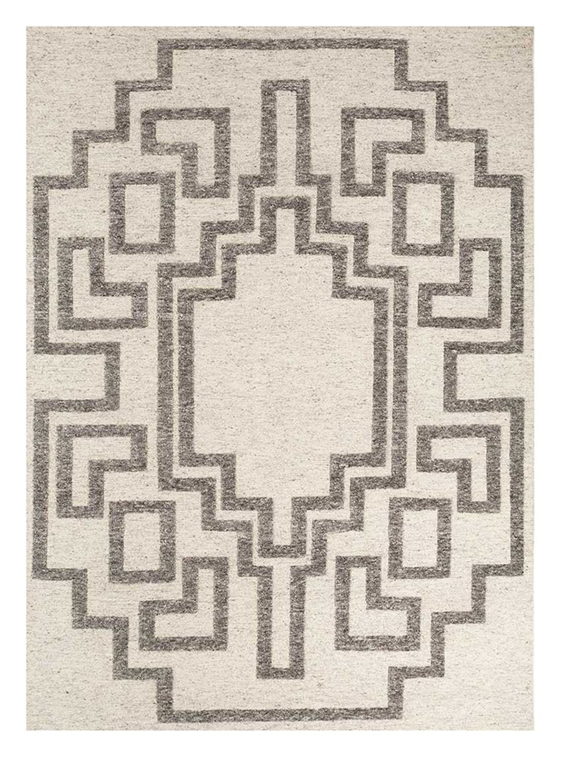 Wool Rug - 300 x 240 cm - brown