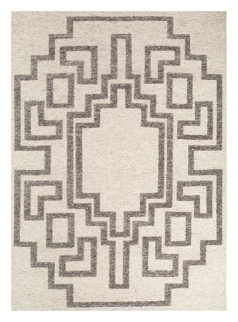 Wool Rug - 300 x 240 cm - brown