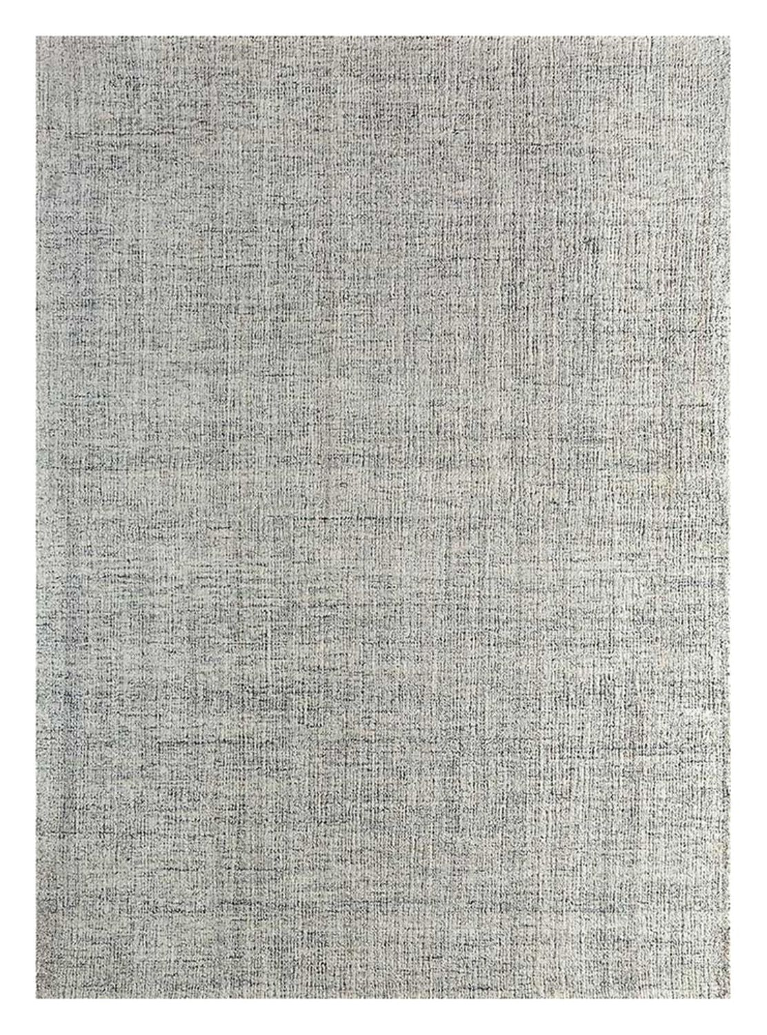 Wool Rug square  - 120 x 120 cm - light grey