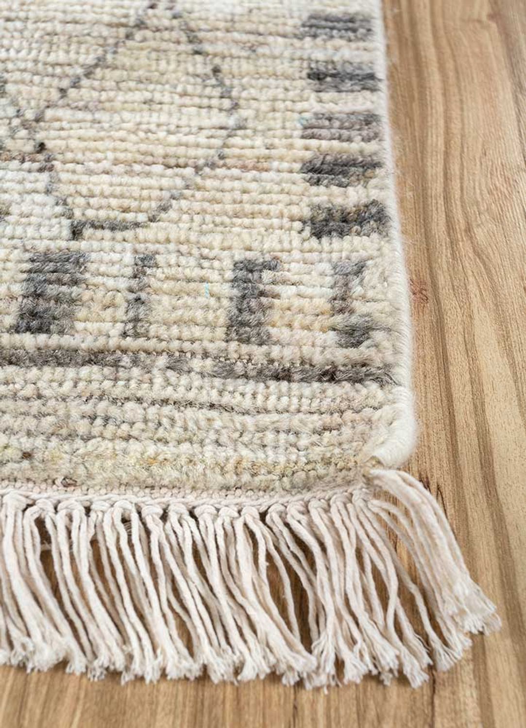 Wool Rug - 300 x 240 cm - light beige