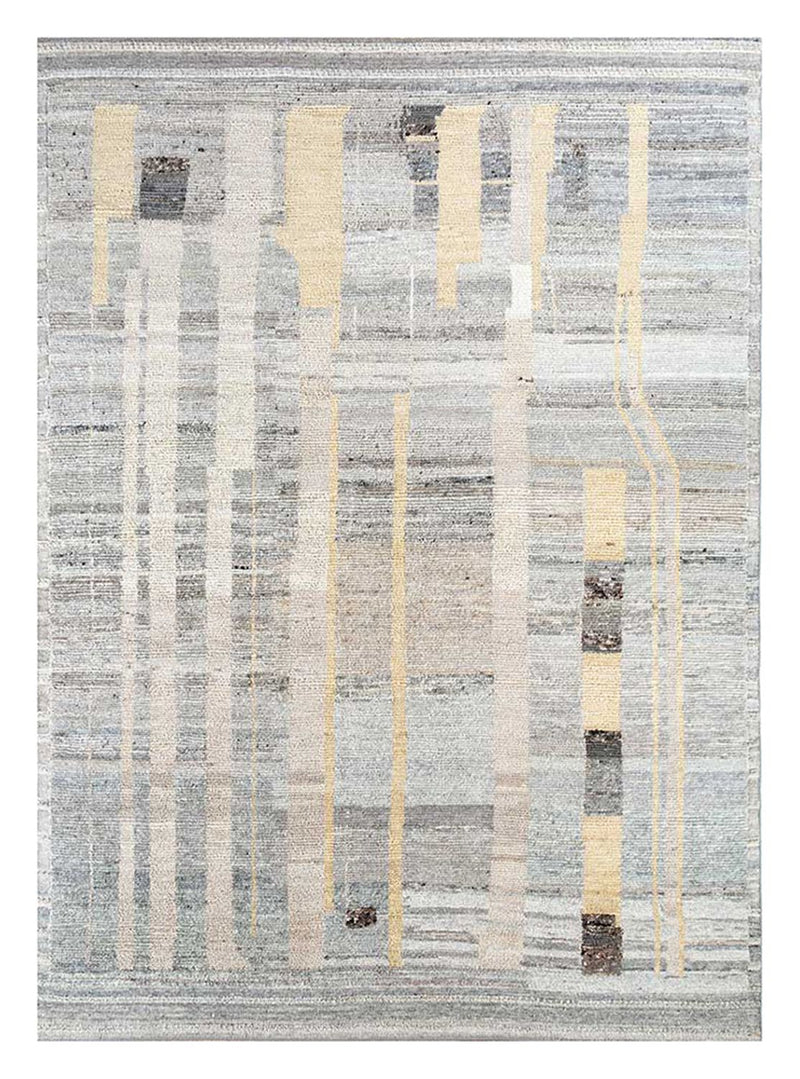Wool Rug - 300 x 240 cm - light grey