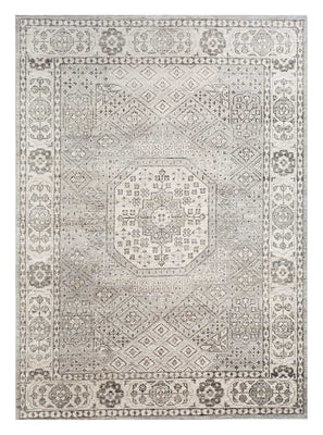 Wool Rug - 300 x 240 cm - silver