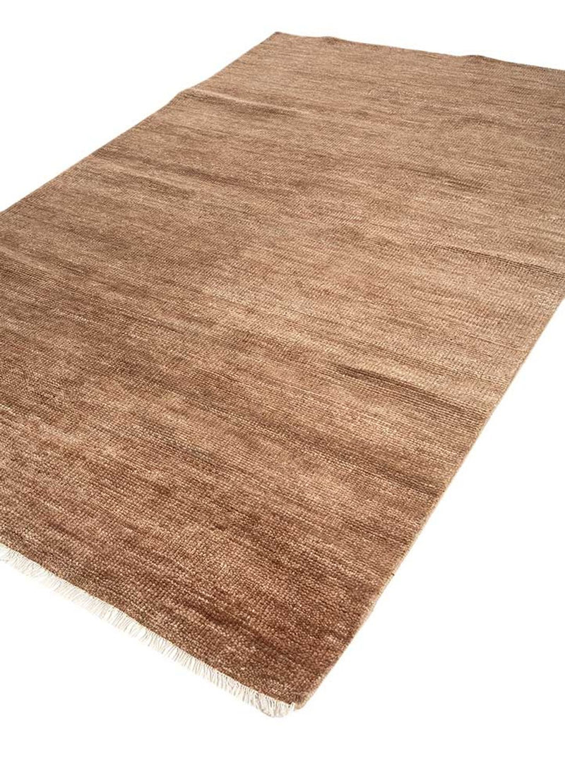 Wool Rug - 240 x 150 cm - brown