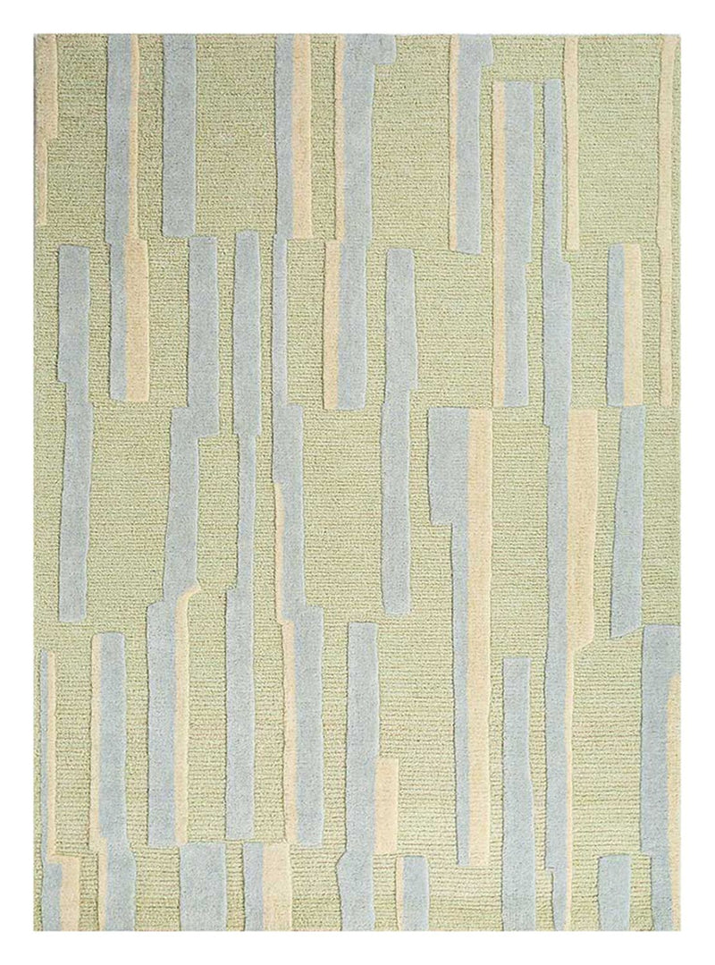 Wool Rug - 240 x 150 cm - light green