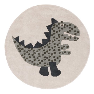 Dinosaur Kids Rug Round