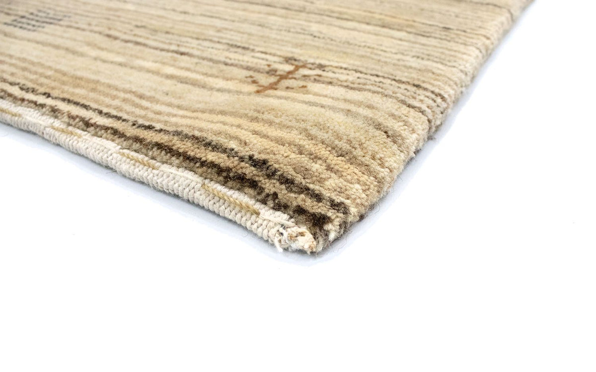Wool Rug - 124 x 63 cm - natural