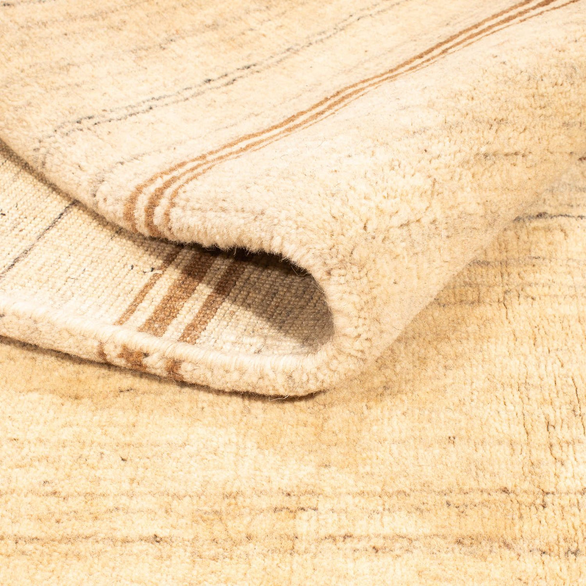 Gabbeh Rug - Loribaft Softy - 197 x 136 cm - beige