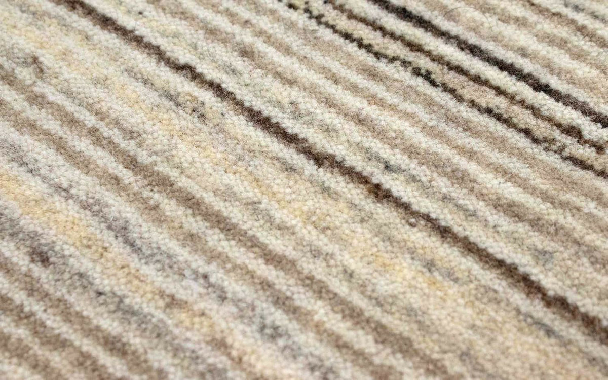 Wool Rug - 124 x 63 cm - natural