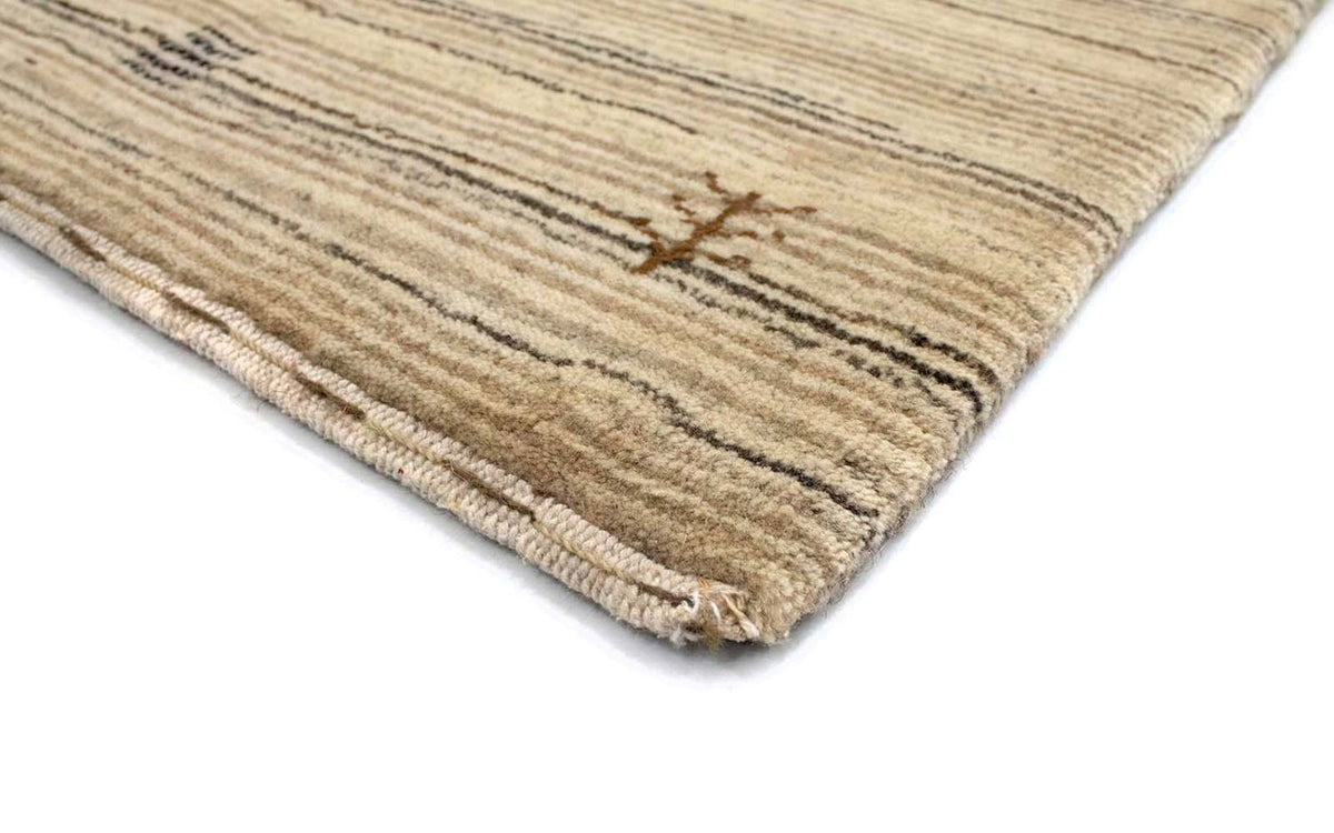 Wool Rug - 124 x 63 cm - natural
